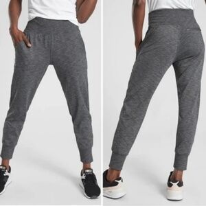 Athleta Venice Jogger size Small Tall Heather Gray EUC